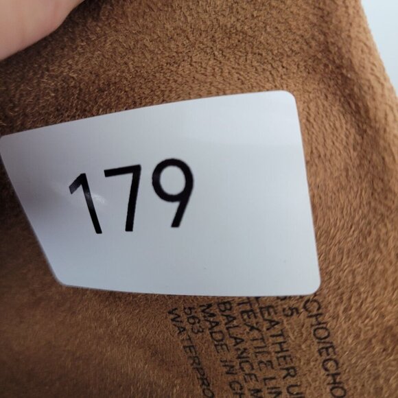 NEW Womens Aqua College Echo Waterproof Suede Leather Ankle Boots Size 6.5 Tan - Picture 10 of 10